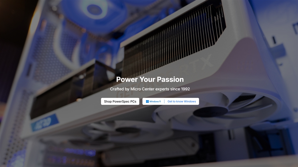 image about - powerspec launches all-new website